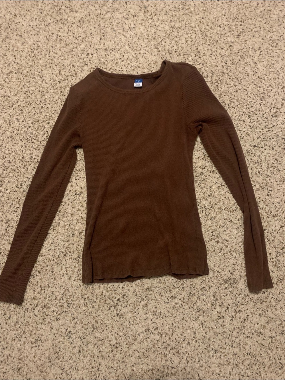 Old Navy brown plush tee